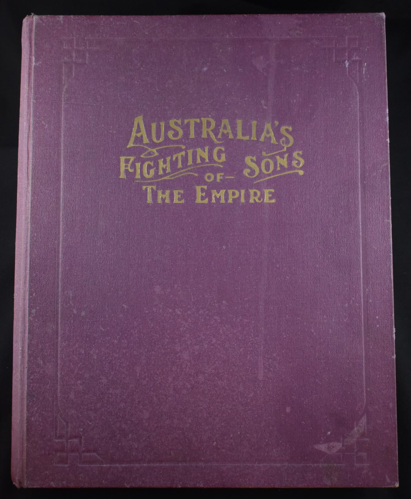 Australia's Fighting Sons of the Empire - Western Australian ed.