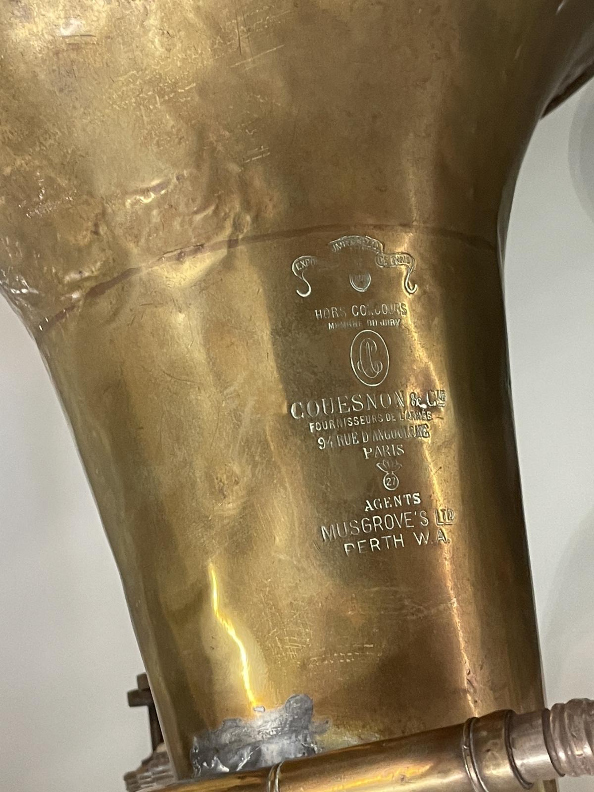 Euphonium inscription