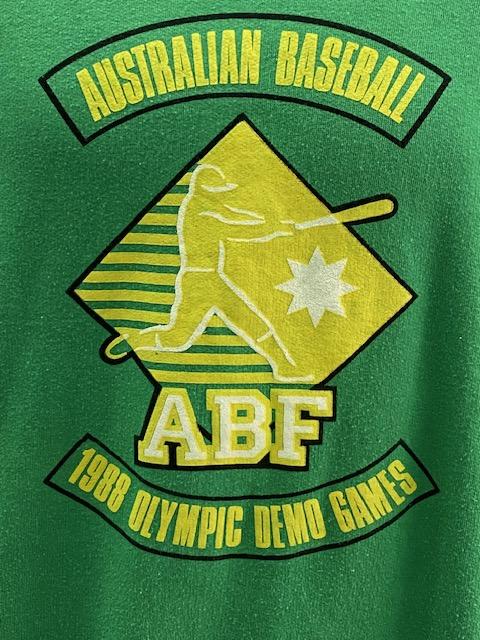 1988 Olympic Demo Games Australian baseball sweatshirt (logo)