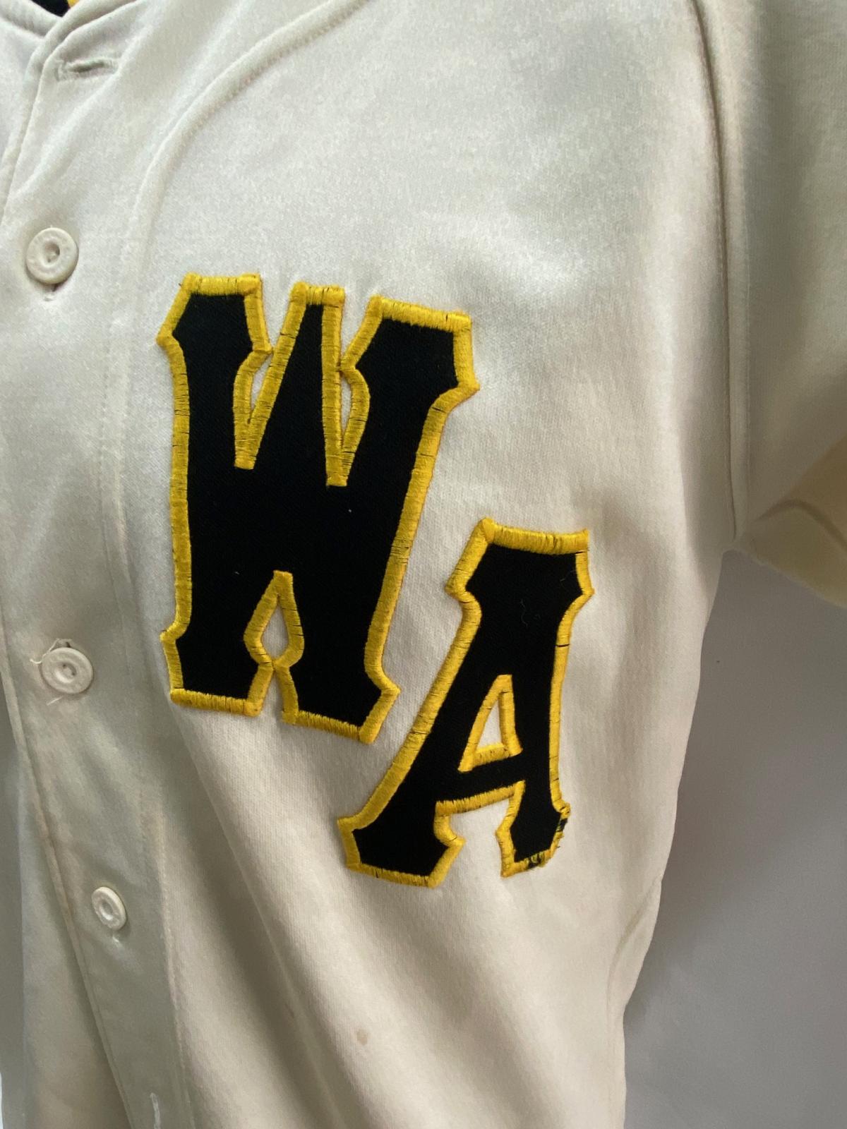 Western Australian State baseball team playing top c.1984 (left breast)