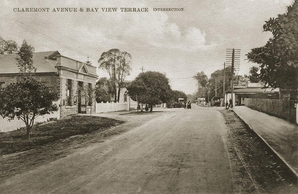 Claremont Avenue and Bay View Terrace Intersection