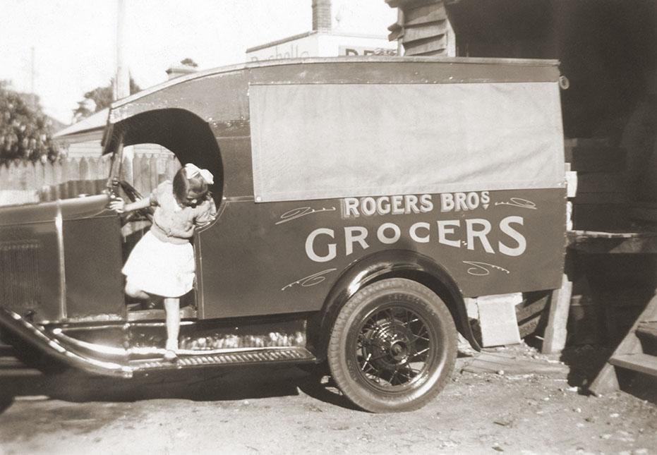 Rogers Bros Delivery Van