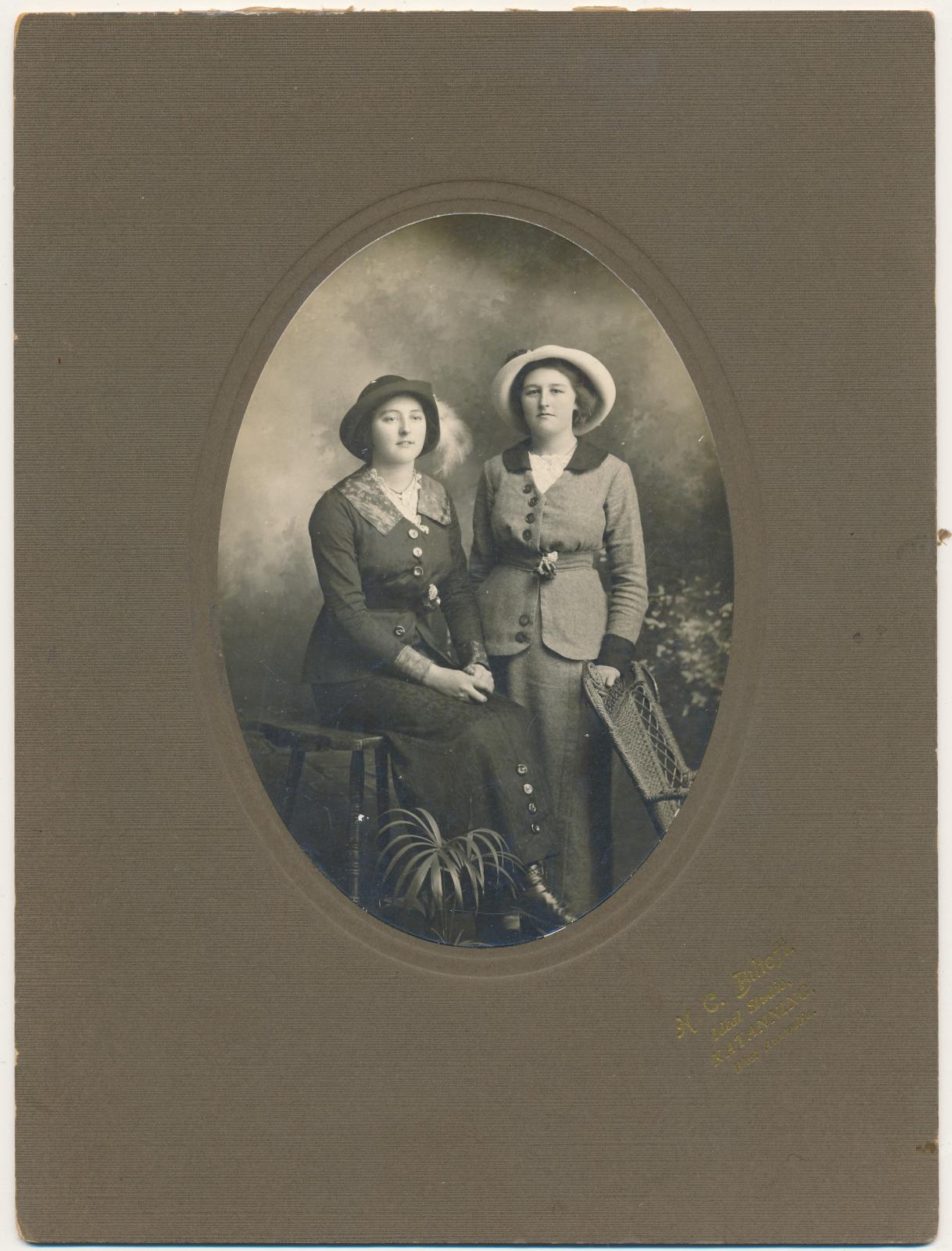 Ethel Tuner and friend