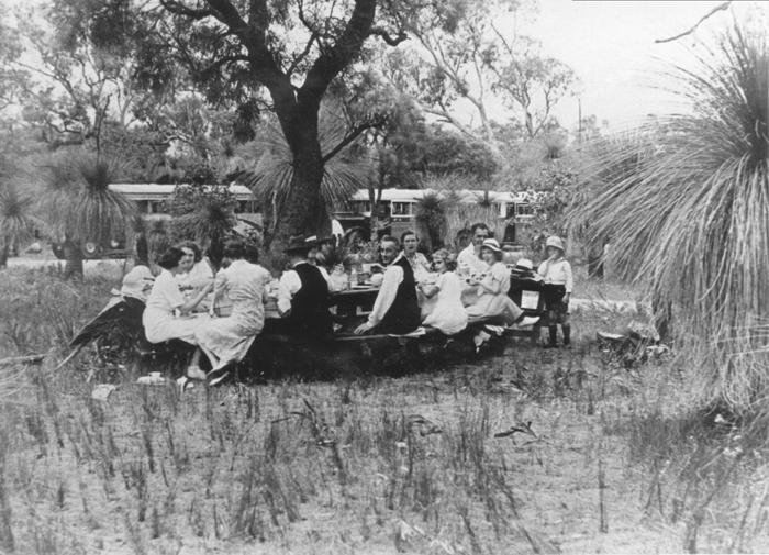 PD00306 - Enjoying a picnic lunch, Yanchep National Park