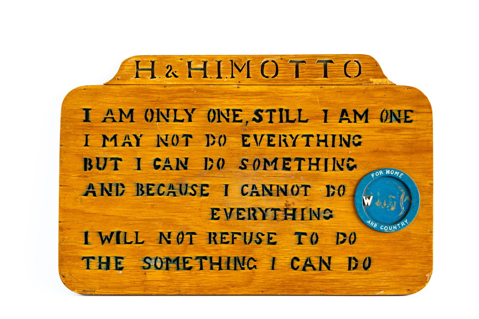 State Handic raft Wooden Plaque