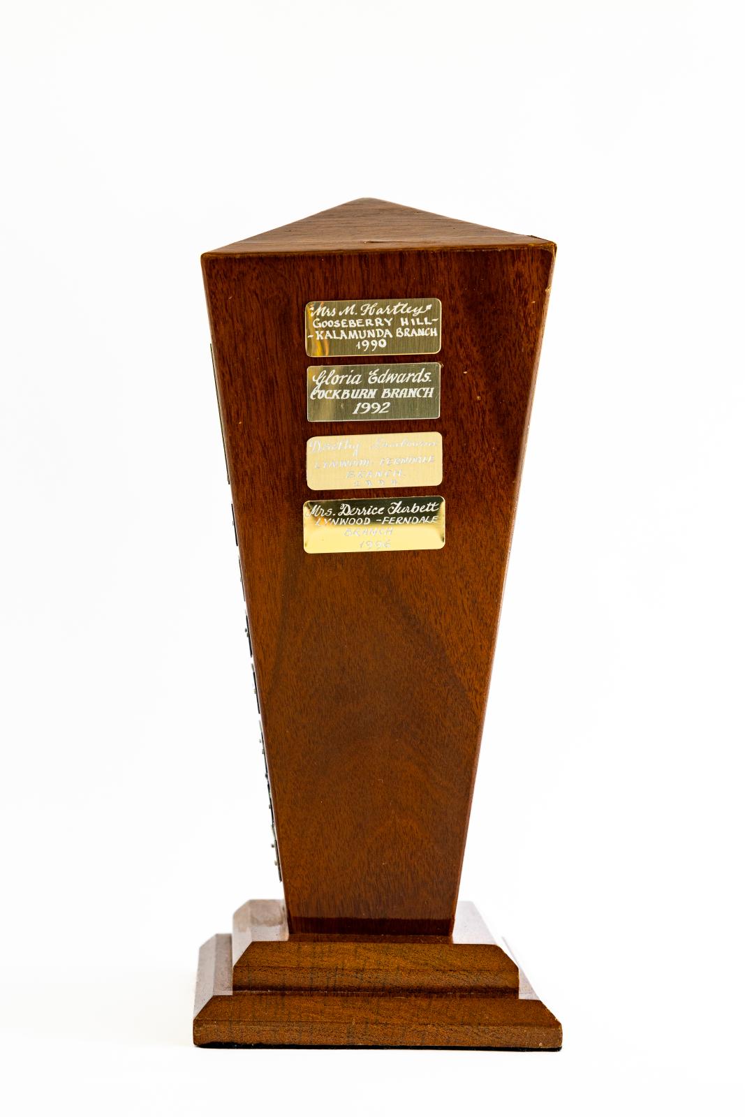 CWA Frances Craig Perpetual Memorial Trophy 