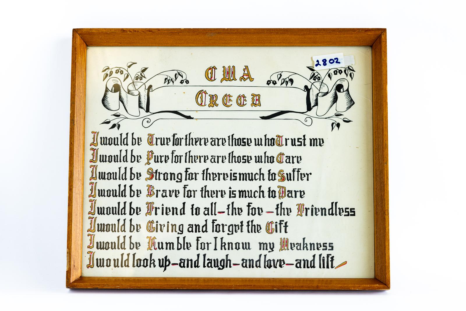 CWA Creed