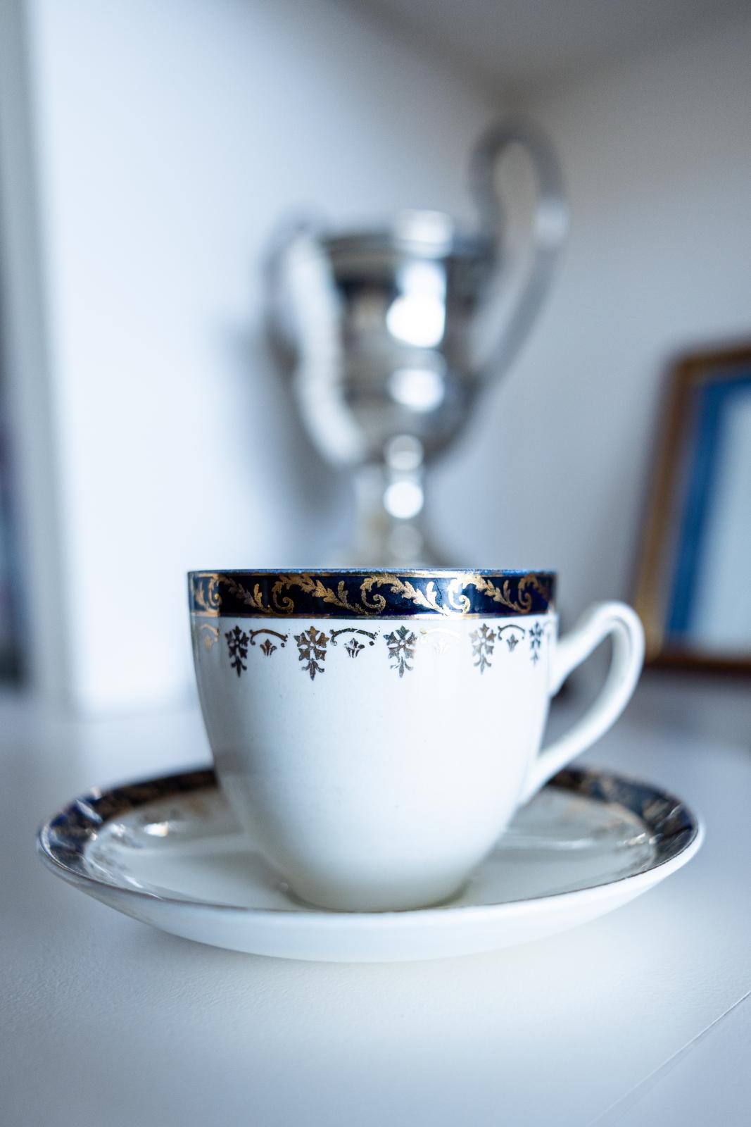 Diamond Jubilee cup and saucer