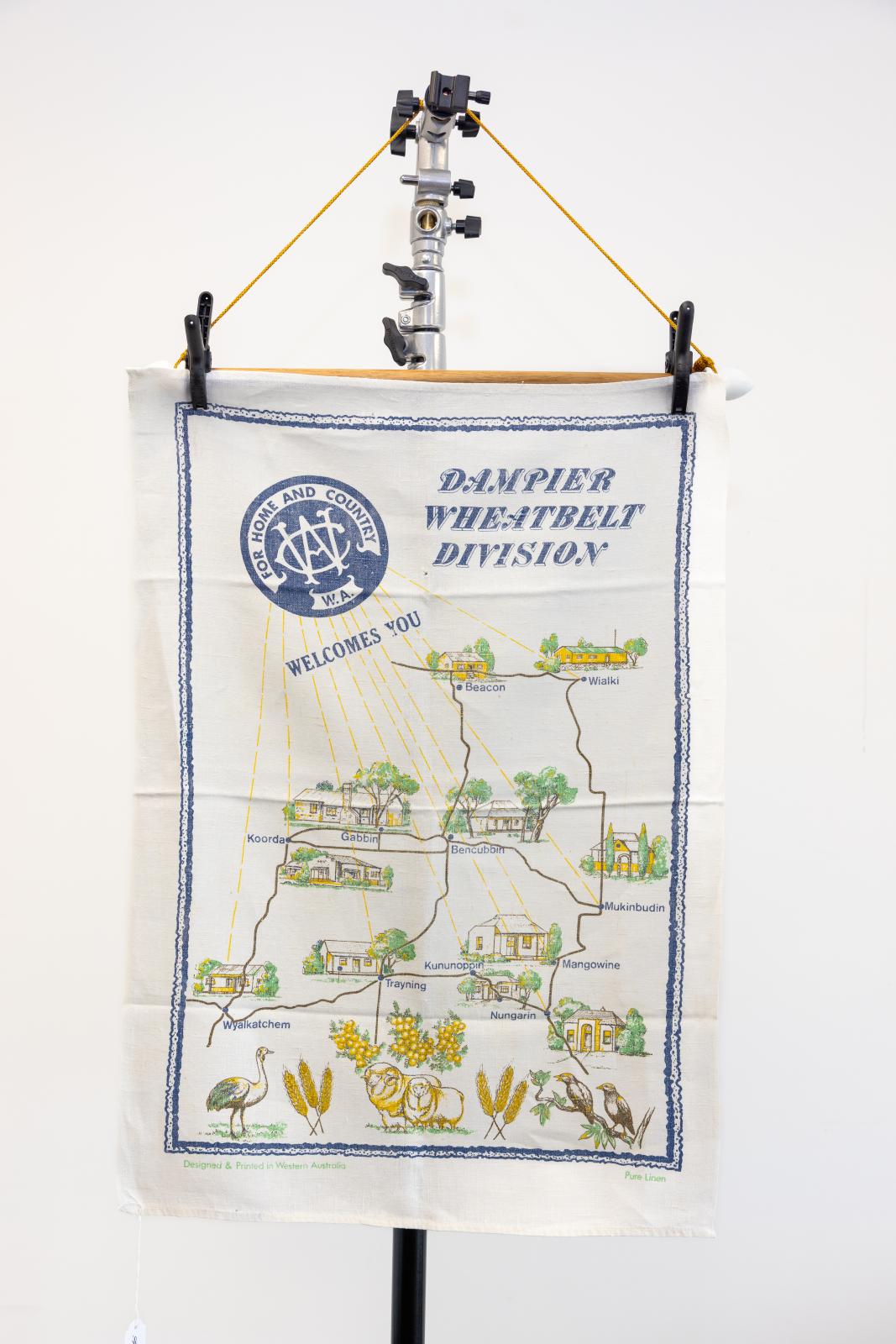 Dampier Wheatbelt Tea Towel