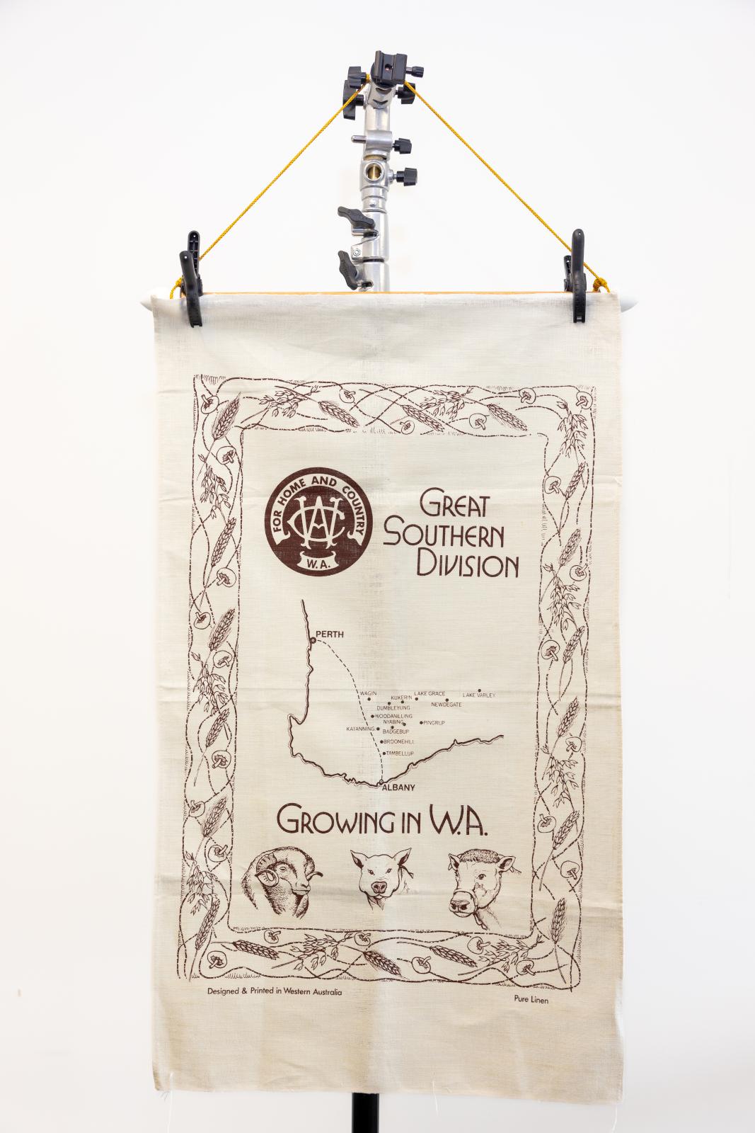 Great Southern Division tea towel 1