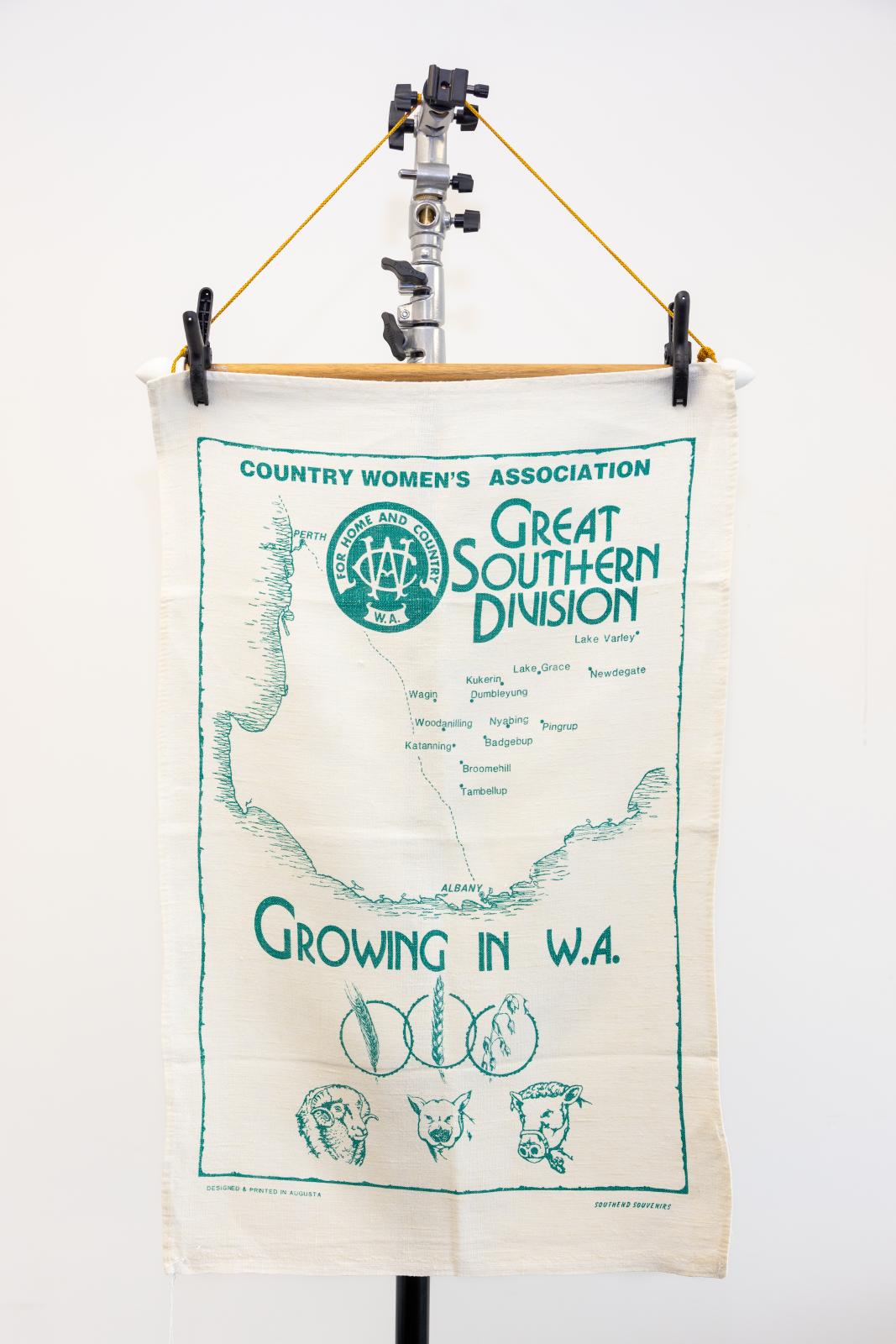 Great Southern Division tea towel