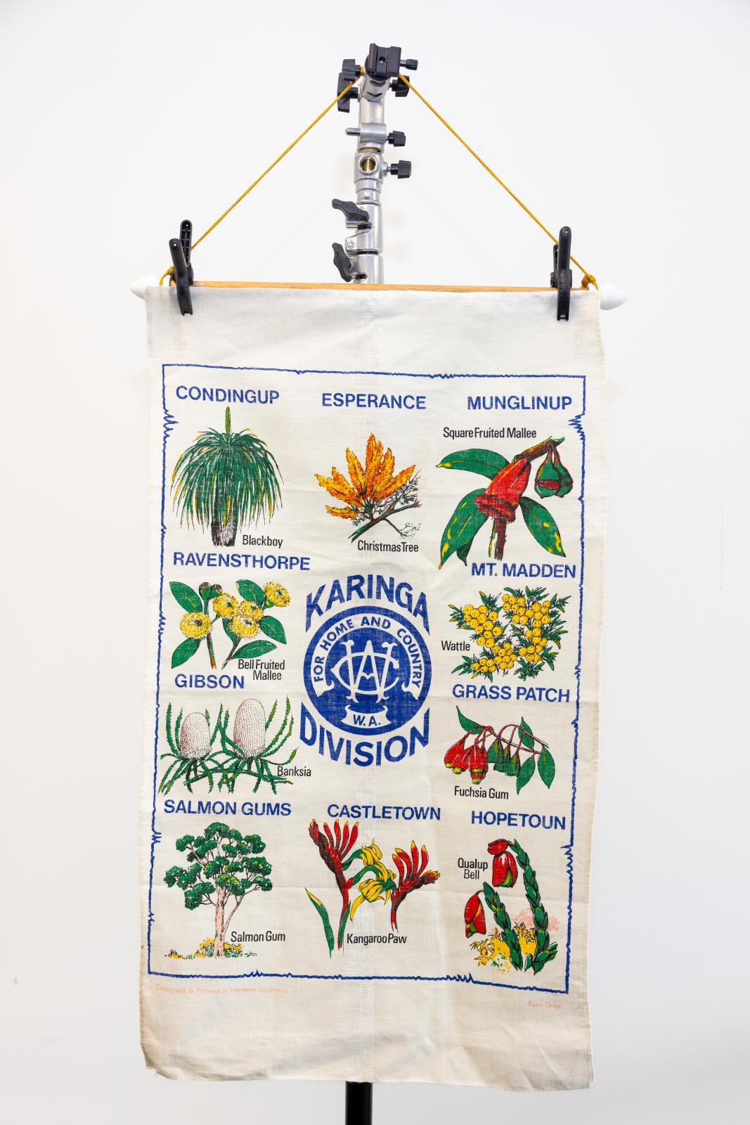 Karinga Division tea towel