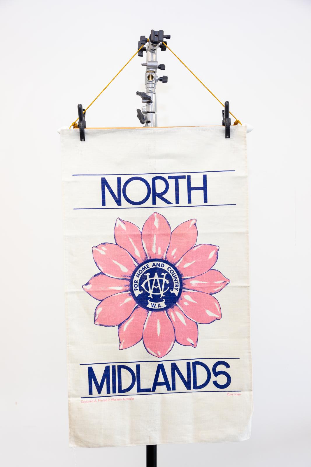 North Midlands Division tea towel