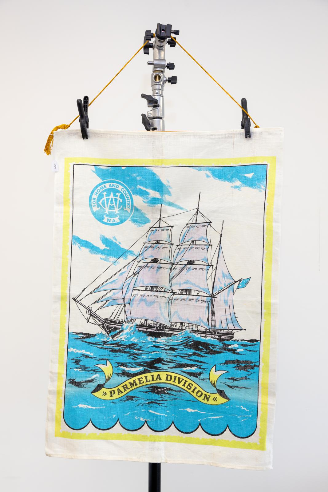 Parmelia Division tea towel