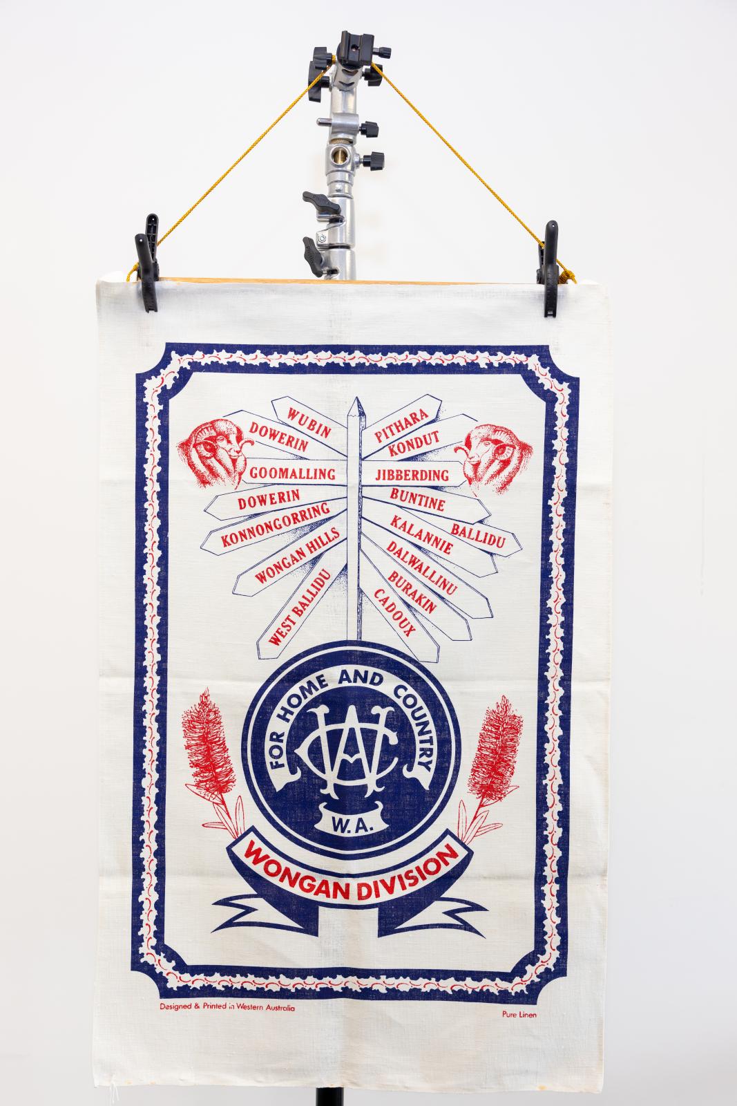 Wongan Divsion tea towel