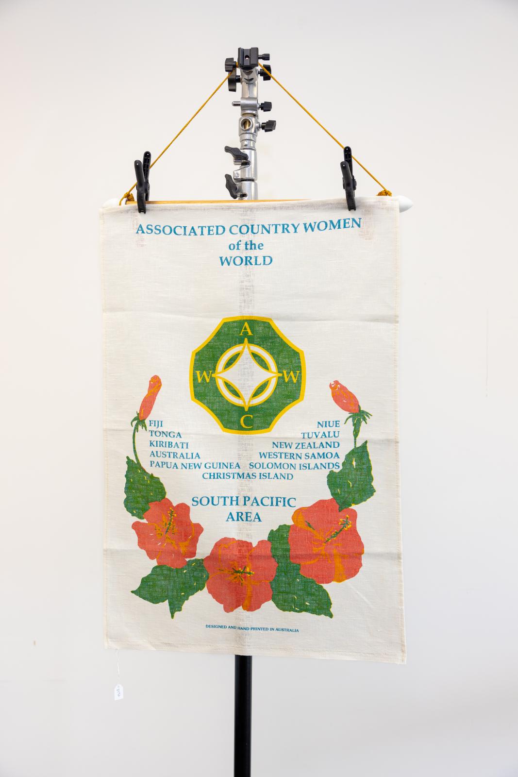 ACWW South Pacific Conference tea towel