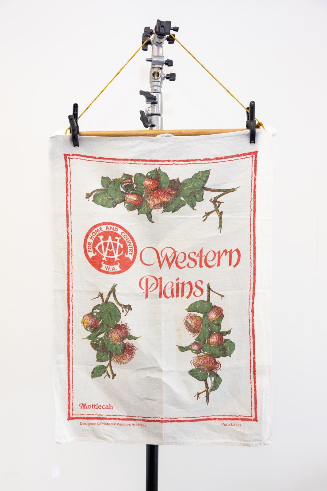 Western Plains tea towel