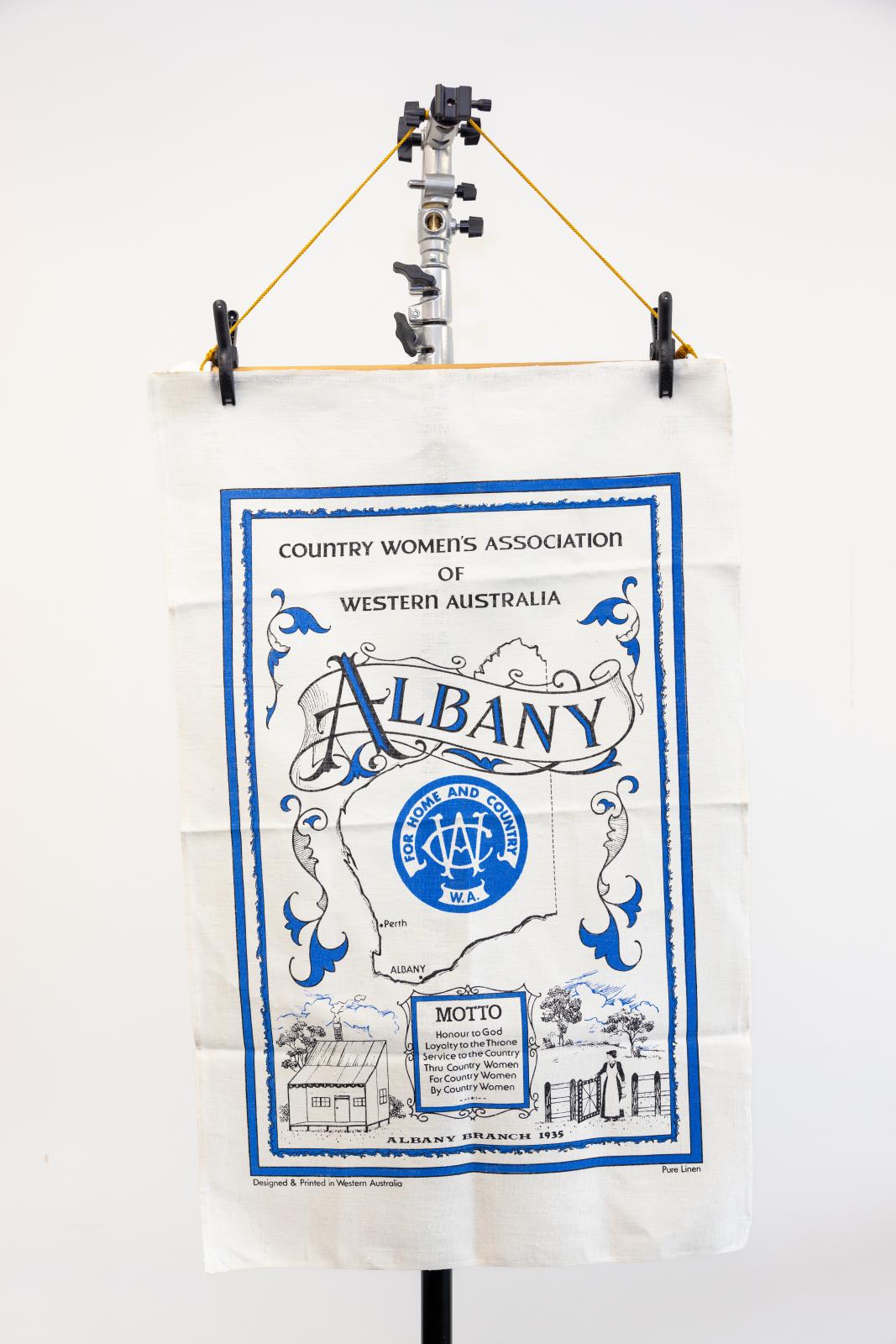 Albany Branch tea towel