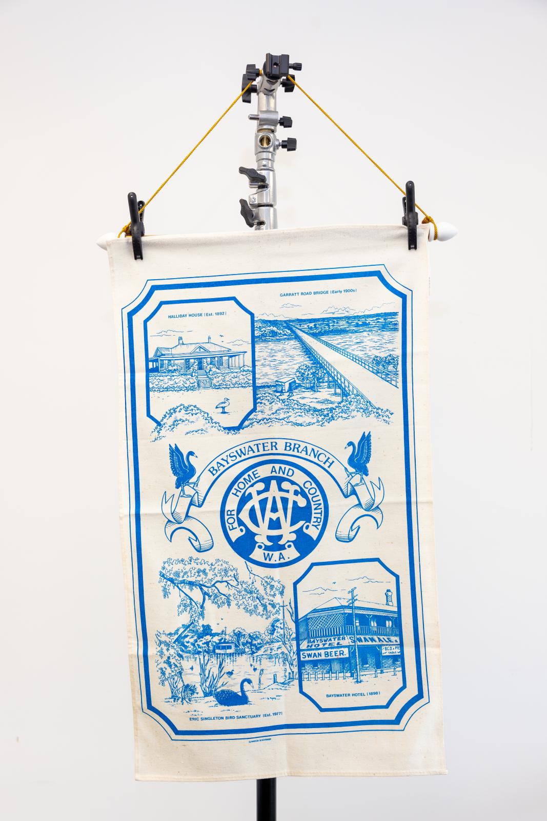 Bayswater Branch tea towel