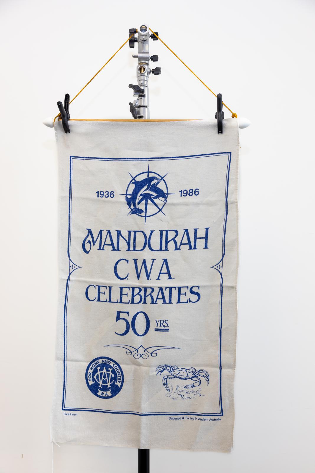 Mandurah Branch. tea towel