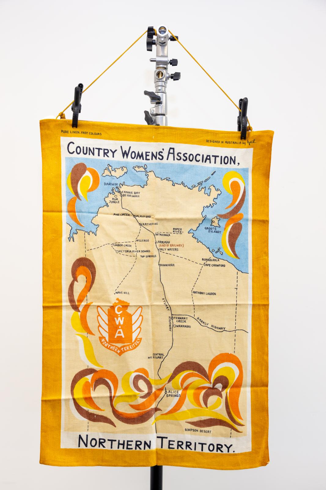 CWA of NT tea towel