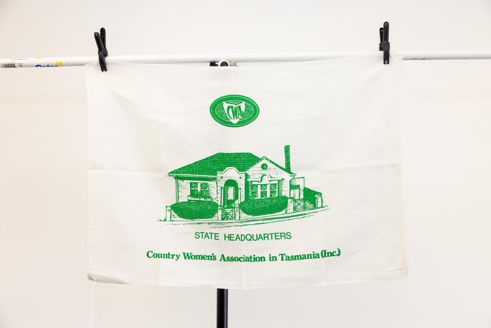 CWA of Tasmania tea towel