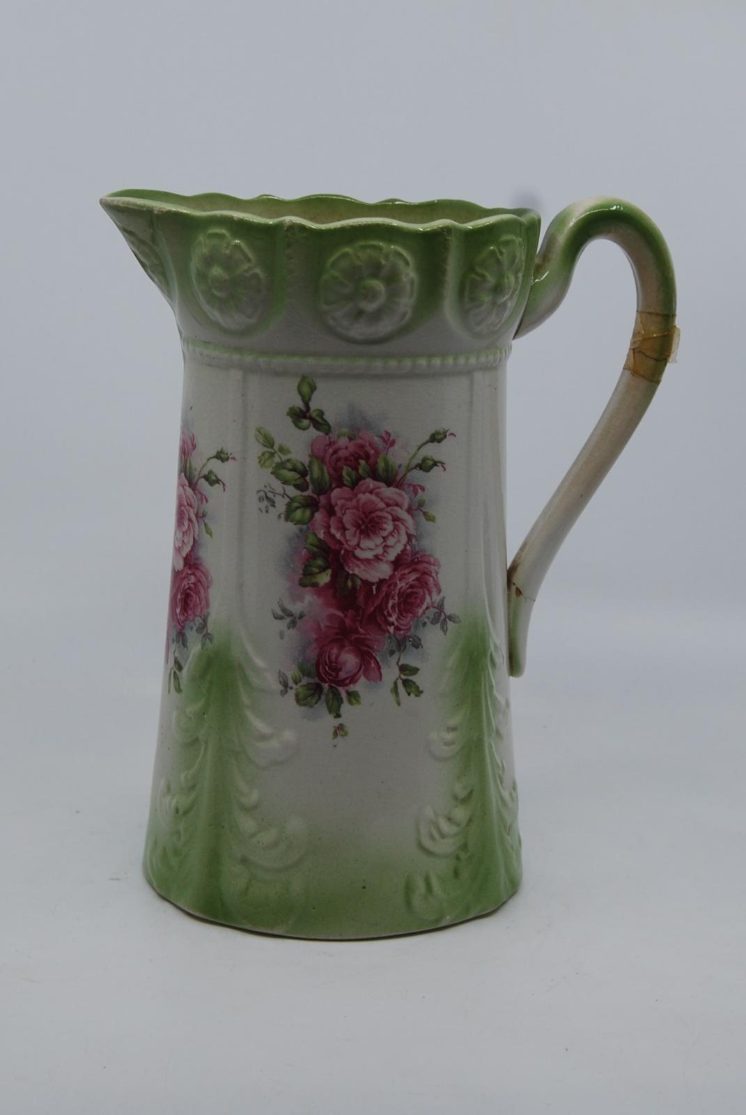 China jug with roses