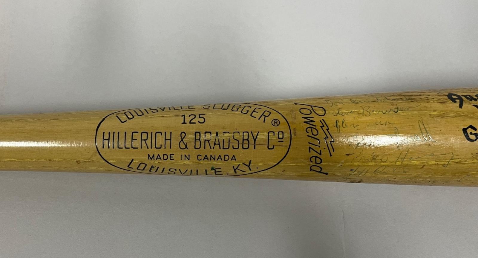 Australia v. Goldfields 1979 baseball bat