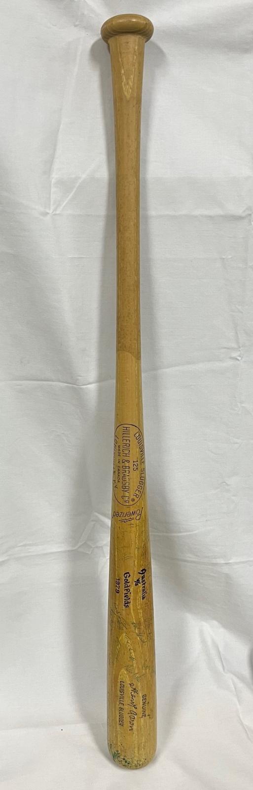 Australia v. Goldfields 1979 baseball bat