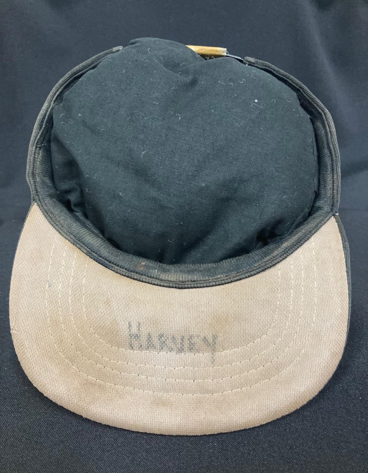 Greg Harvey's 1985 WA Brewers baseball team cap (player's name)