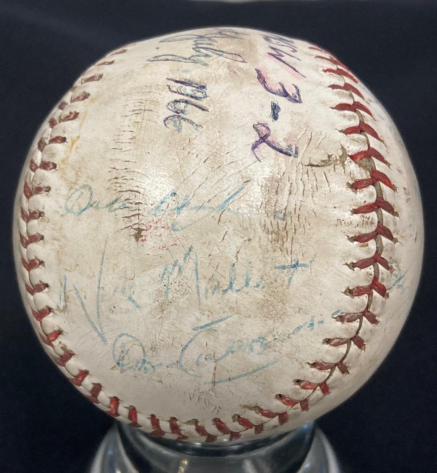 1966 Claxton Shield Series baseball