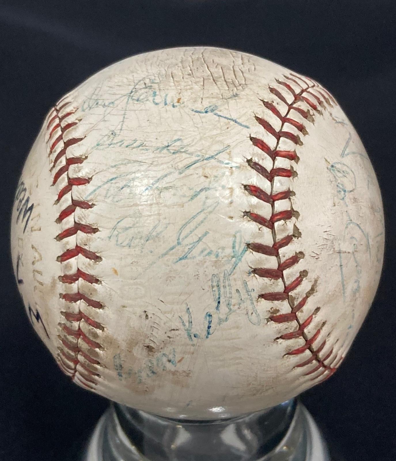 1966 Claxton Shield Series baseball