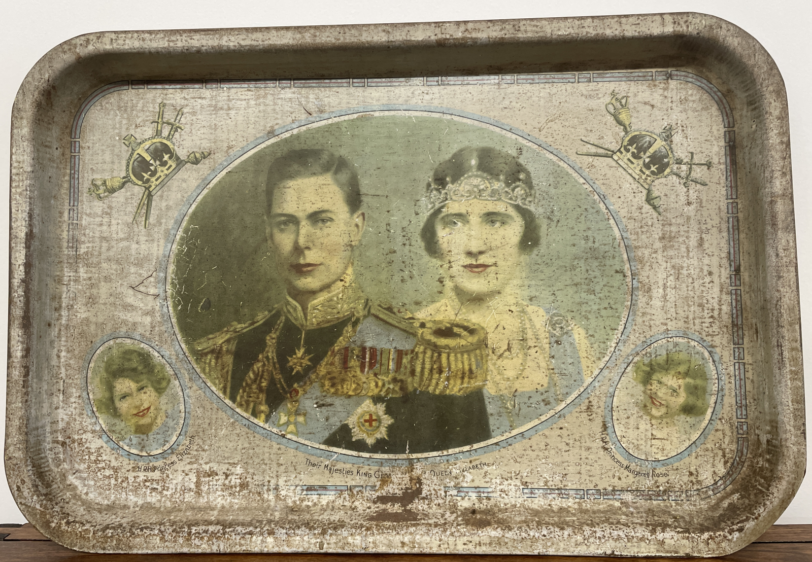 George VI Coronation Tray