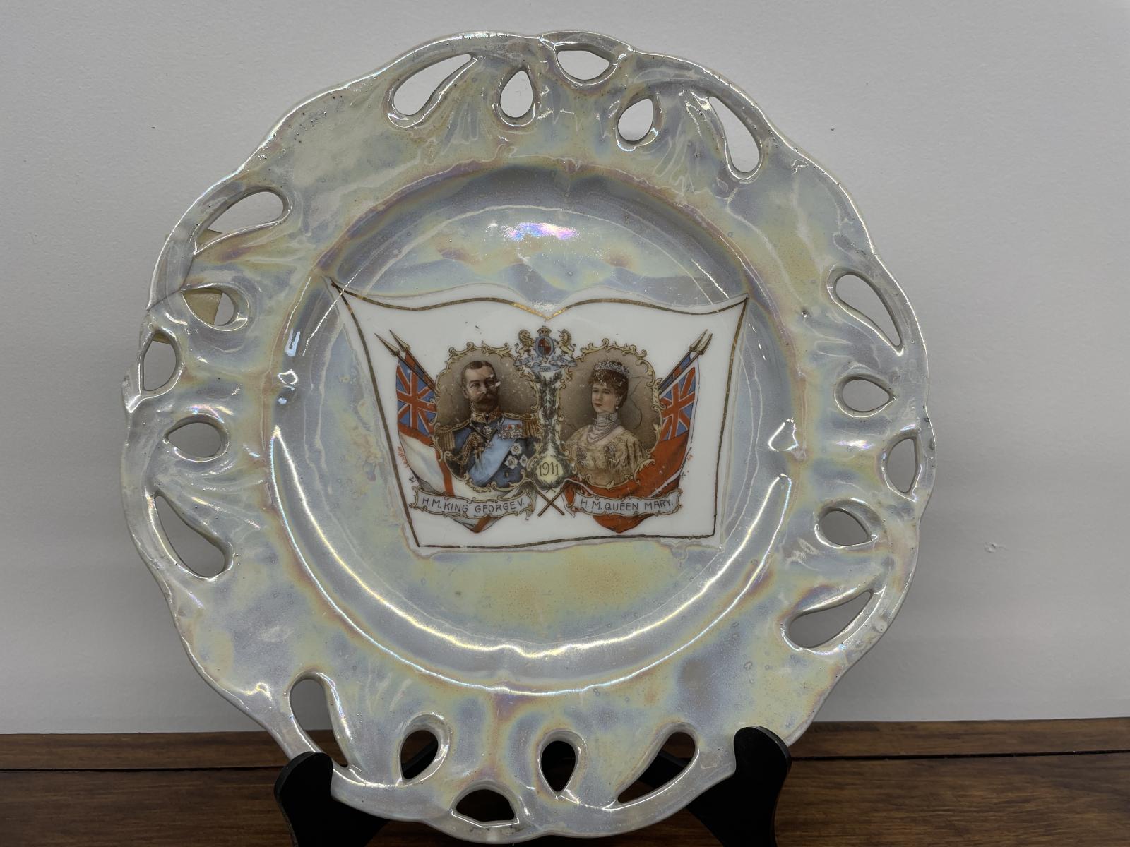 King George V Coronation Commemorative Plate