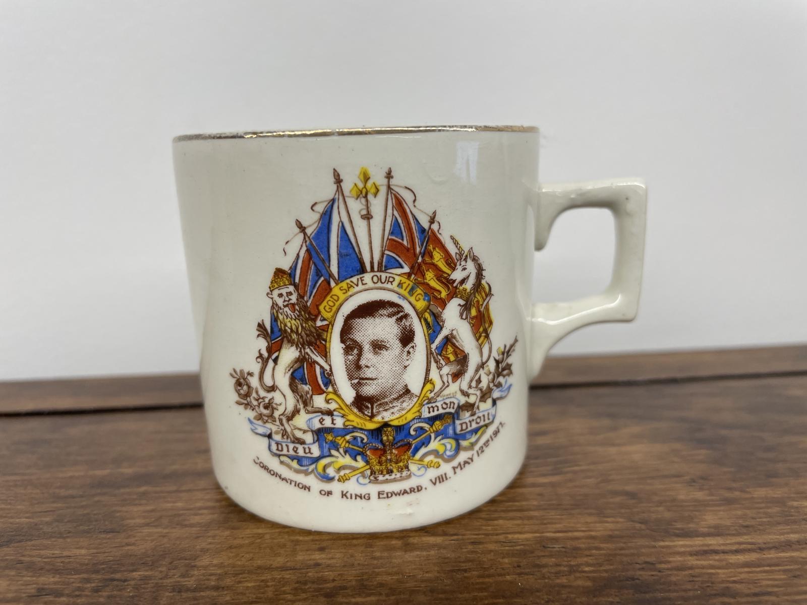 King Edward VIII Coronation Mug