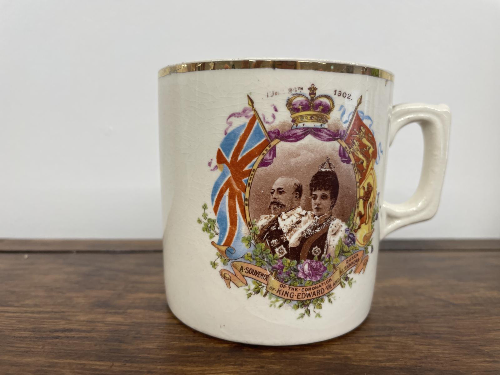 King Edward VII Coronation Mug