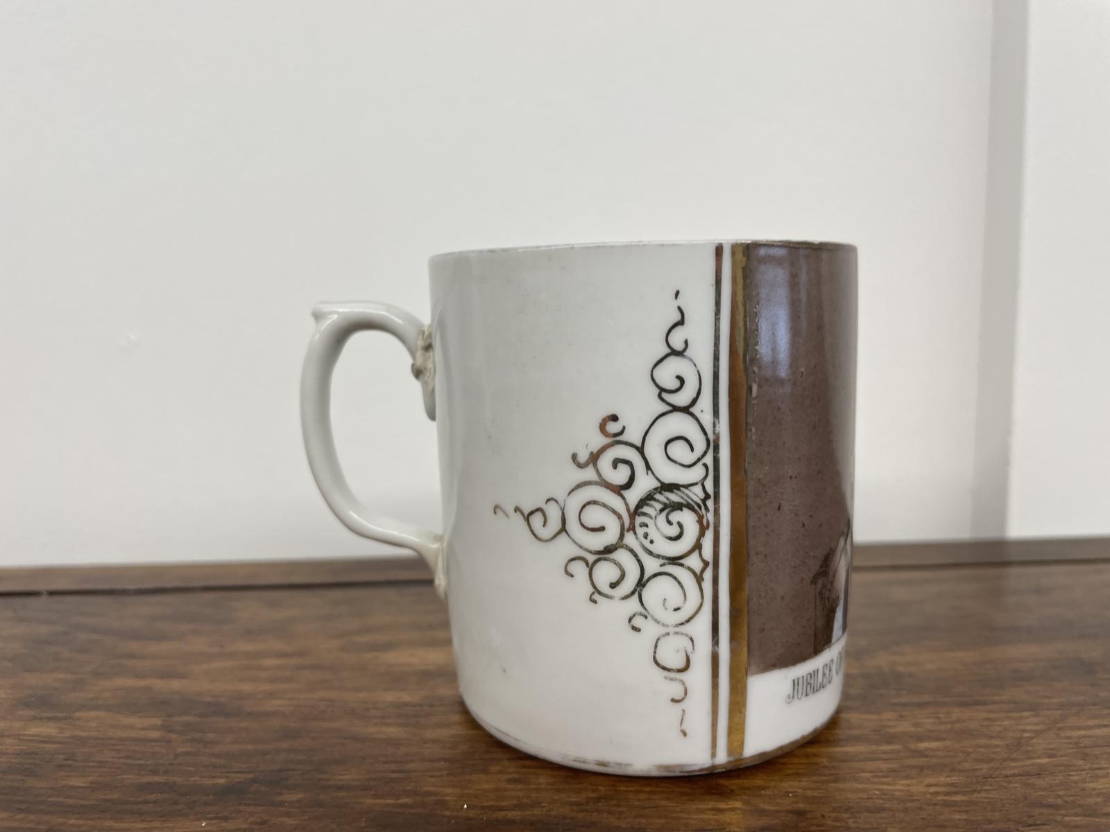 Queen Victoria 1887 Golden Jubilee Mug