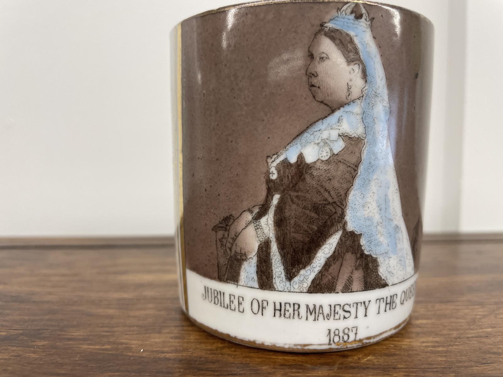 Queen Victoria 1887 Golden Jubilee Mug