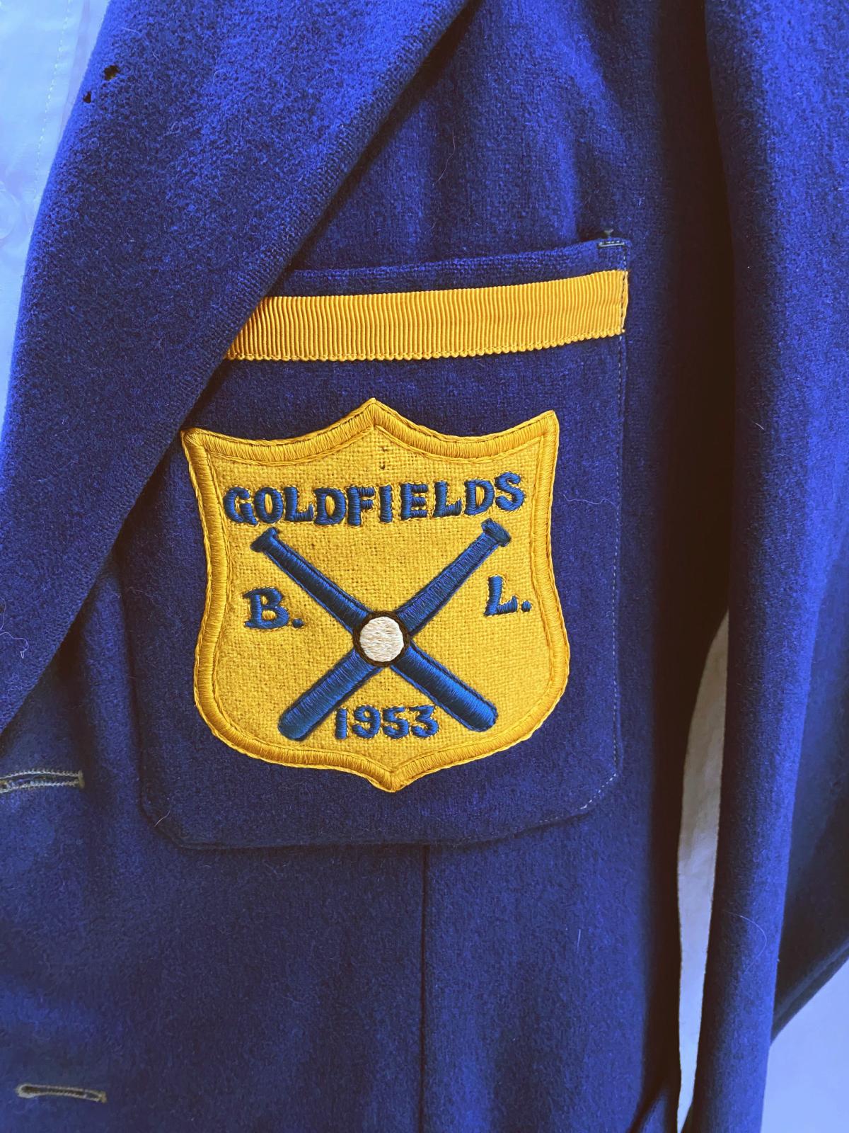 1953 Goldfields Baseball League Blazer (pocket patch)