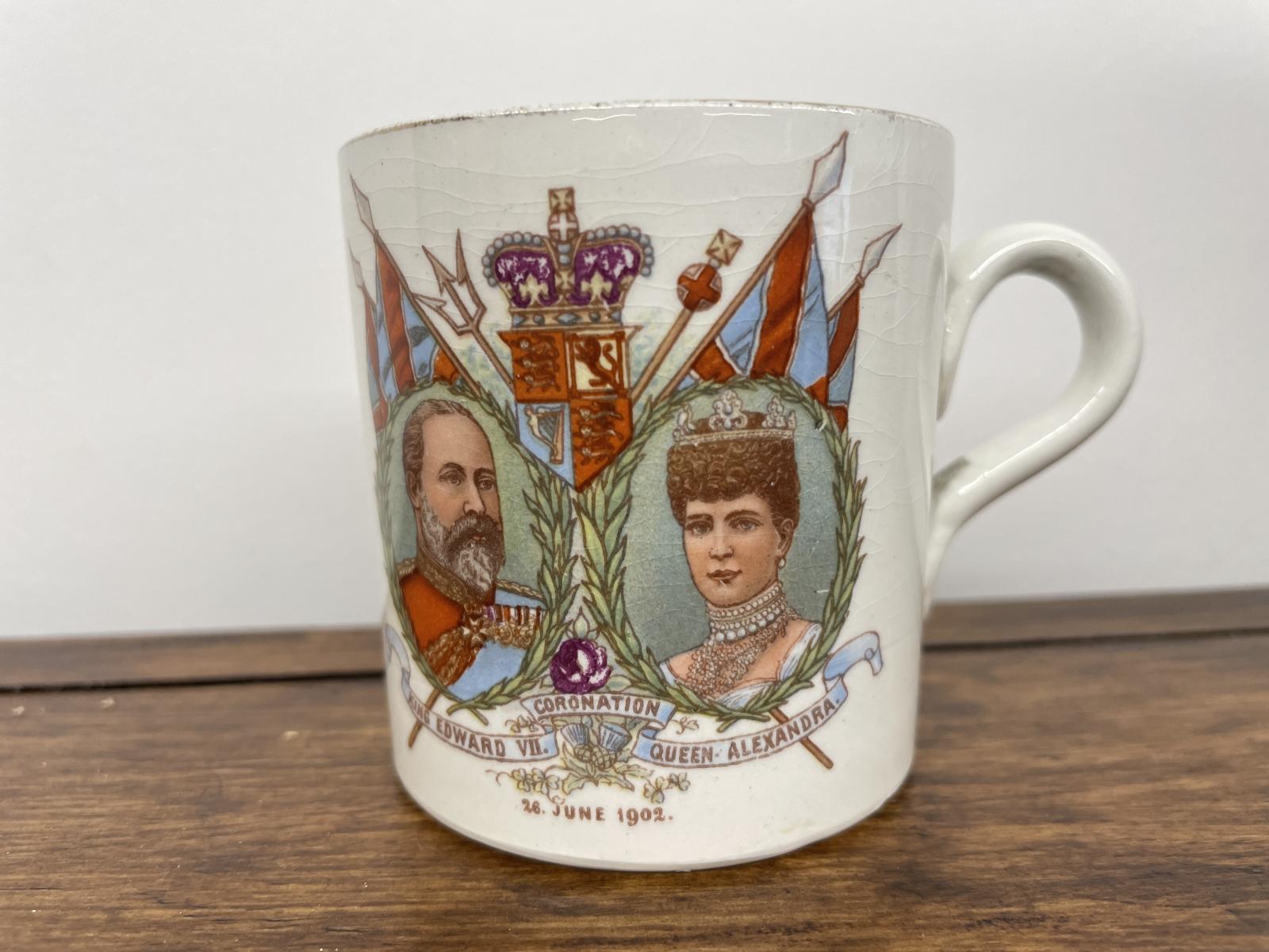 Edward VII Coronation Mug