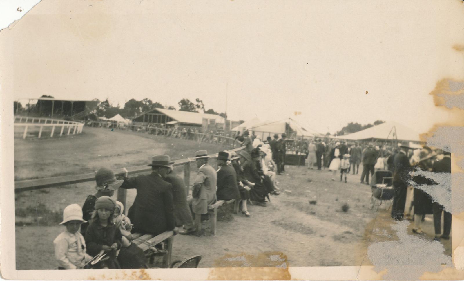 Crowd at Katanning Showgrounds