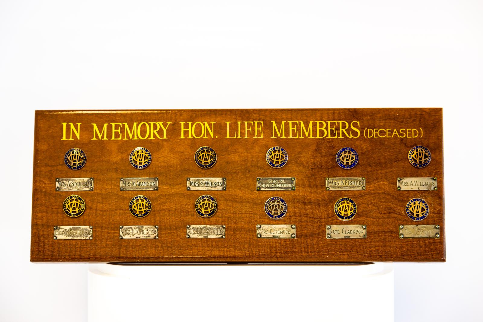 Life Members (Deceased)