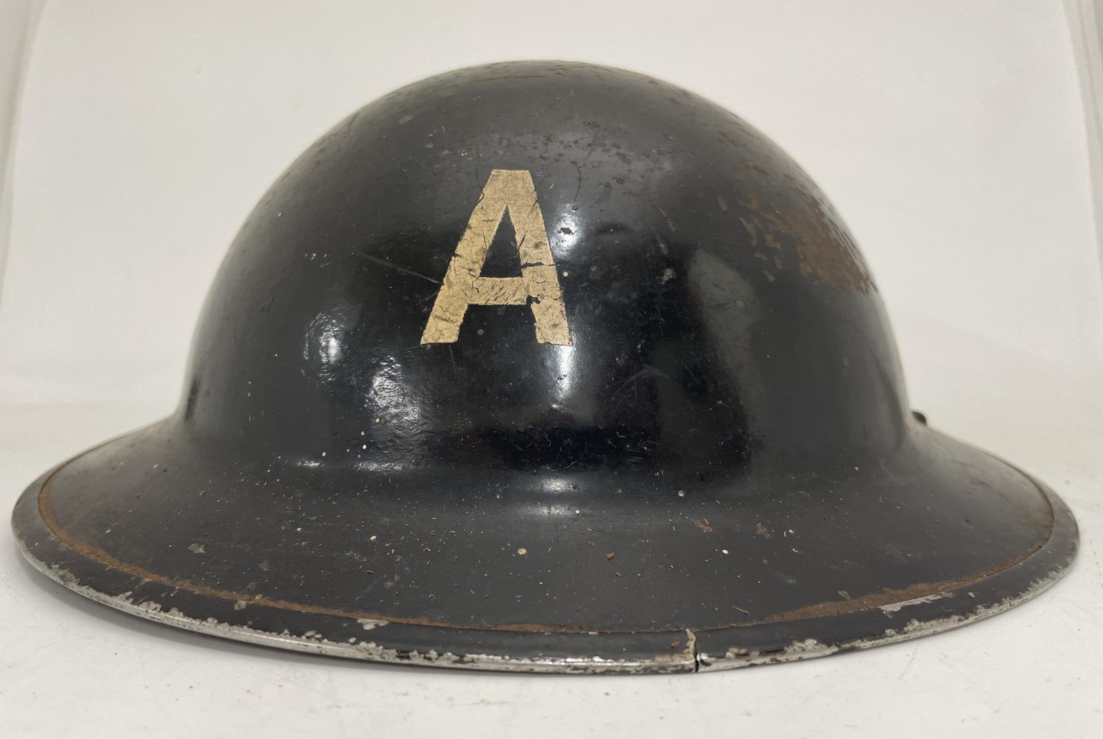 ARP Wardens Black Steel Helmet