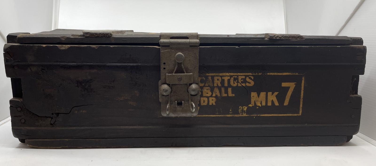 Wooden .303 Ammunition Box