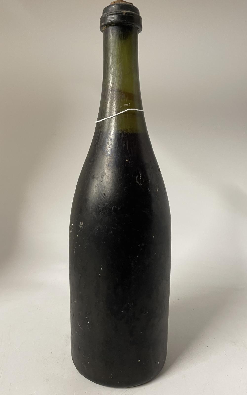 Full bottle of beer salvaged from the wreck of the Sepia