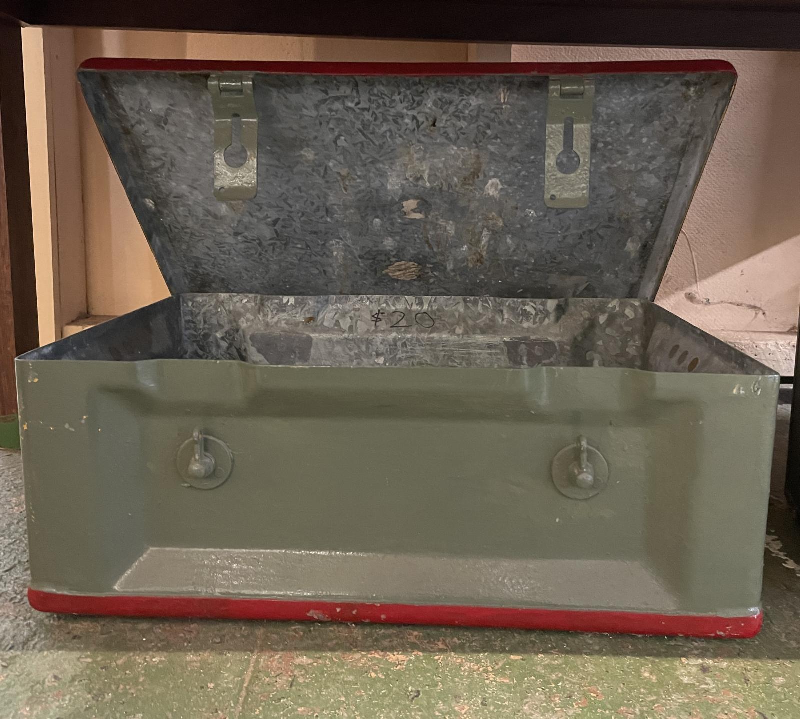 WW2 Metal Trunk