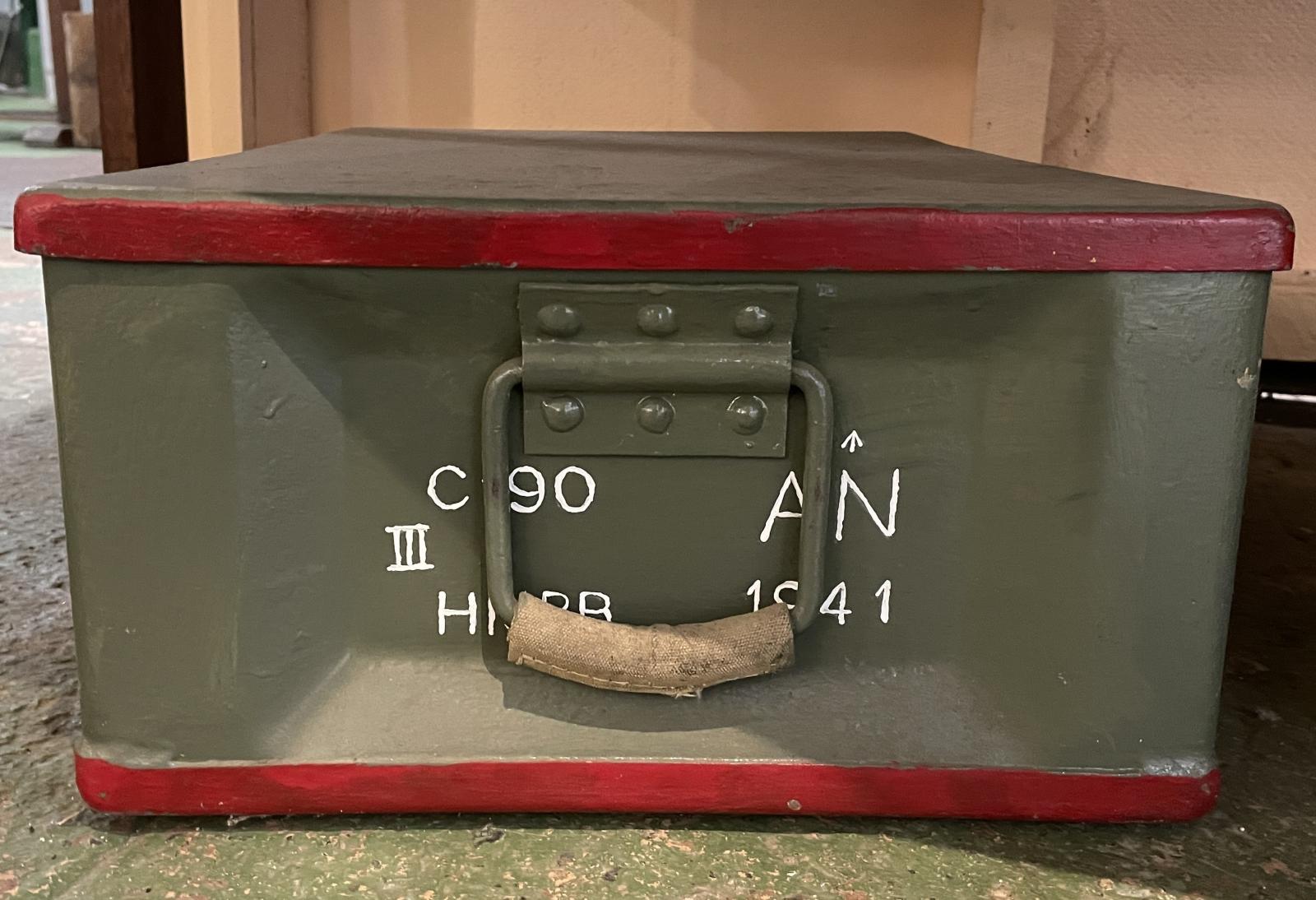WW2 C190 Ammunition Box | Collections WA