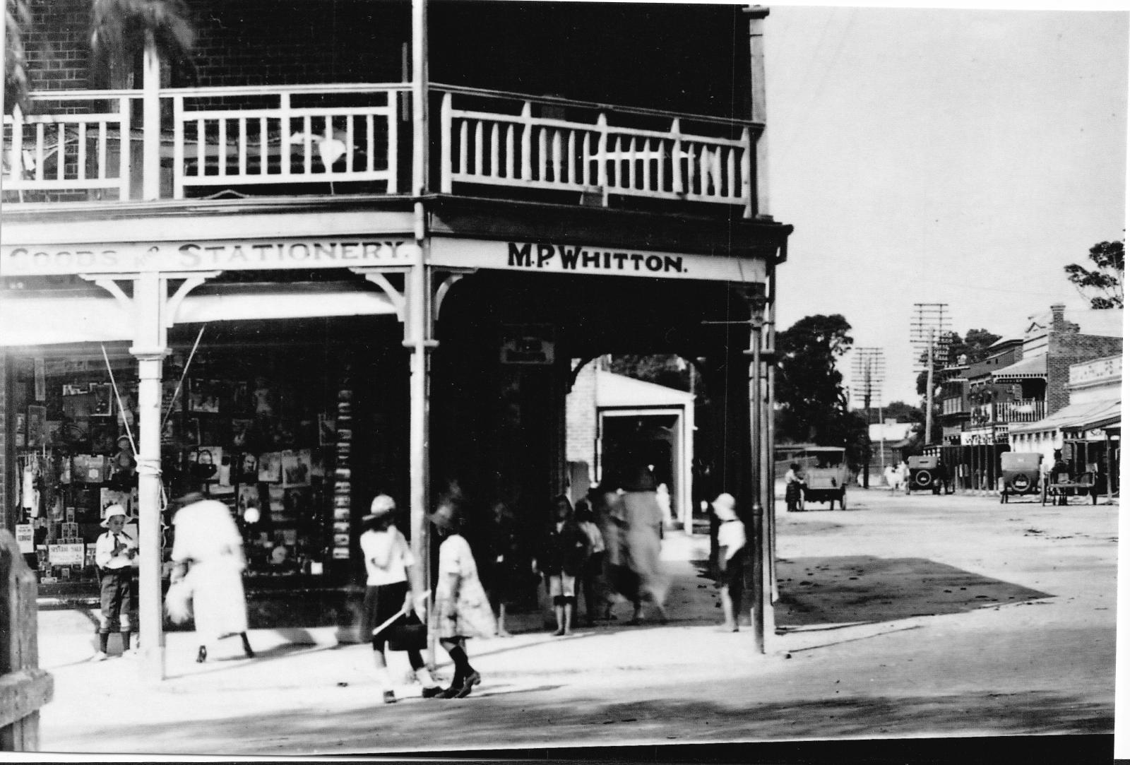 Whittons General store, cnr Queen & Prince St., Whitton migrated from England 1911, came to Busselton from Perth 1920's