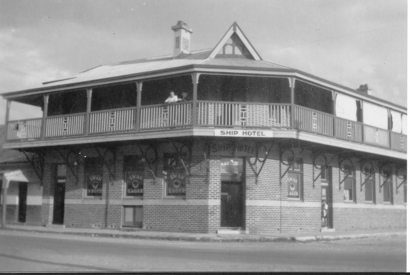 AF Palandri was the Proprietor of the Ship Hotel