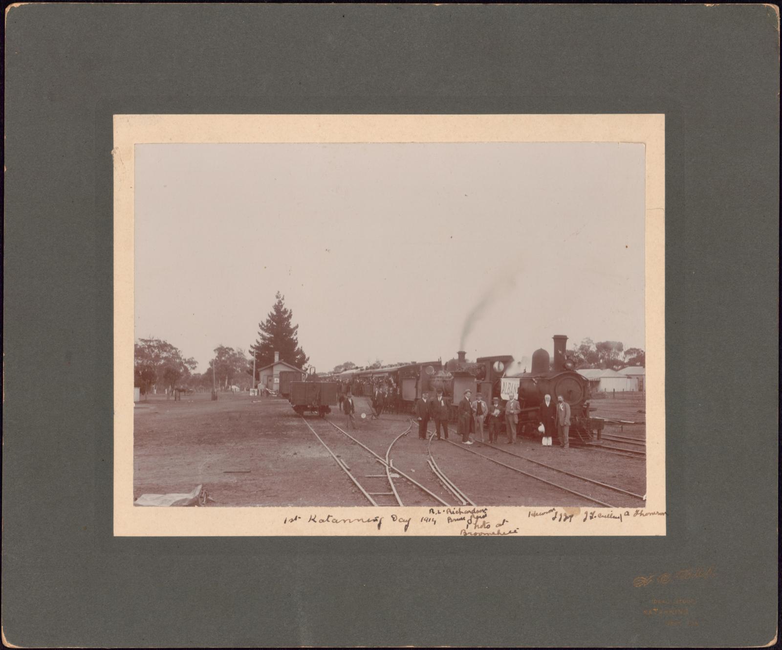 First Katanning Day Train to Albany